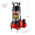 ЗУБР 450 Вт, фекальный насос с режущим механизмом (НПФ-450-Р) 0006536969
