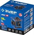ЗУБР КРЕСТ 3D, 20 - 70 м, лазерный нивелир, Профессионал (34908) 0006871887