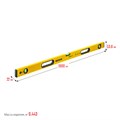 STAYER LEADER, 1000 мм, усиленный профиль, уровень с поворотным глазком (3466-100) 0007917698