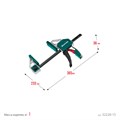 KRAFTOOL Extrem 150/95, пистолетная струбцина (32228-15) 0008158131