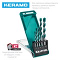 KRAFTOOL Keramo, 5 шт: 4-5-6-8-10 мм набор сверл по керамограниту с твердосплавной пластиной (29175-H5) 0008247111