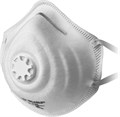ЗУБР ФК-80, класс защиты FFP1, коническая, фильтрующая полумаска с клапаном выдоха (11163) 0008332887