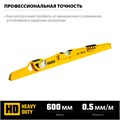 STAYER HARD, 600 мм, с зеркальным глазком, литой уровень, Professional (3483-060) 0008345431