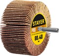 STAYER d 80 x 40 мм, P80, на шпильке d 6 мм, круг шлифовальный лепестковый (36609-080) 0008787932