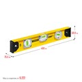 STAYER I-Bar 180˚, 400 мм, двутавровый, уровень с поворотным глазком (3470-040) 0008840855