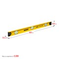 STAYER I-Bar 180˚, 800 мм, двутавровый, уровень с поворотным глазком (3470-080) 0008840859