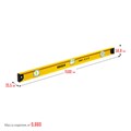 STAYER I-Bar 180˚, 1500 мм, двутавровый, уровень с поворотным глазком (3470-150) 0008840865