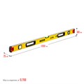 STAYER PRO STABIL, 1200 мм, усиленный профиль, уровень с поворотным глазком, Professional (3471-120) 0009944346