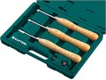 KRAFTOOL Precision-3, 3 предм., набор ручных резцов по дереву (18369) 00010115568