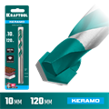KRAFTOOL Keramo, 10 х 120 мм, тв.сплав КС, сверло по керамограниту (29175-120-10) 00010202710