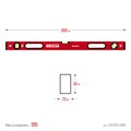 ЗУБР АТЛАНТ, 800 мм, уровень с усиленным профилем (34585-080) 00010802693
