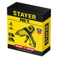 STAYER PRO 11, d 11 мм, 18 г/мин, электрический, пистолет термоклеевой, Professional (0681-20) 00010905286