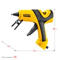 STAYER PRO 11, d 11 мм, 18 г/мин, электрический, пистолет термоклеевой, Professional (0681-20) 00010905286