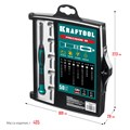 KRAFTOOL Precision-51, 51 предм., для точных работ, отвертка (25691) 00012037417
