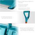 GRINDA FIBER-400, снеговая лопата, фиберглассовый черенок, пластиковый ковш 400мм (39941) PROLine 00012251055
