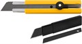OLFA 25 мм, в комплекте с лезвиями EXCEL BLACK 5 шт, нож (OL-H-1BB/5BB ) 00012598933