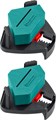 KRAFTOOL CCS, два диапазона зажима 10 - 22/22 - 40 мм, 2 шт, пружинный угловой зажим (32205) 00012787434