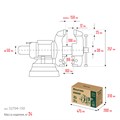 KRAFTOOL 3D-Steel, 150 мм, слесарные тиски (32704-150) 00012787573