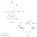 KRAFTOOL 3D-Steel, 150 мм, слесарные тиски (32704-150) 00012787573