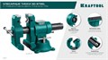KRAFTOOL 3D-Steel, 150 мм, слесарные тиски (32704-150) 00012787573