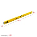 STAYER STANDARD, 1000 мм, с линейкой, уровень (3460-100) 00012855802
