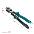 KRAFTOOL X-BOLT, 200 мм, компактный цельнокованый болторез (23283) 00013493784