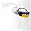 KRAFTOOL SPECTRA, удлинённый экран 220 х 385 мм, поликарбонат 2 мм, храповик, защитный лицевой щиток (110811) 00013858334