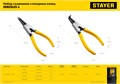 STAYER Hercules-4, 4 шт, 160 мм, набор съемников стопорных колец (22830-H4) 00015029602