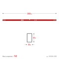 ЗУБР МАСТЕР, 2000 мм, уровень с усиленным профилем (34584-200) 00015911372