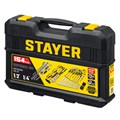 STAYER UNIVERSAL 150, 150 предм., (1/2″+ 1/4″), универсальный набор инструмента, Professional (27710-H150) 00016009800
