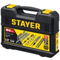 STAYER AUTO 94, 94 предм., (1/2″+1/4″), универсальный набор инструмента, Professional (27760-H94) 00016009846