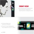 KRAFTOOL KOMPAKT-300, 300 мм, усиленный профиль, с зеркальным глазком, компактный магнитный уровень (34784) 00016030050
