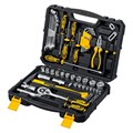 STAYER UNIVERSAL 83, 83 предм., (1/2″+ 1/4″), универсальный набор инструмента, Professional (27710-H83) 00016081007