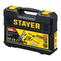 STAYER UNIVERSAL 83, 83 предм., (1/2″+ 1/4″), универсальный набор инструмента, Professional (27710-H83) 00016081007