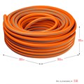 GRINDA FLEX 3, 1/2″, 25 м, 25 атм, из термоэластопласта, трёхслойный, армированный, гибкий, поливочный шланг, PROLine (429008-1/2-25) 00016083114