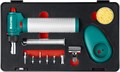 KRAFTOOL Multi torch, 30 - 150 Вт, 1300°С, набор 8 в 1: горелка, фен, пьезоподжиг, газовый паяльник (55506-H8) 00016364436