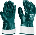 KRAFTOOL HYKRAFT Heavy Duty - особопрочные, XL (10), с крагой, нитриловое покрытие, высокая защита от нефтепродуктов, перчатки (11288-XL) 00016827138