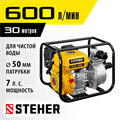STEHER 600 л/мин, мотопомпа бензиновая (WPC-600) 00016855860