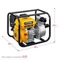 STEHER 600 л/мин, мотопомпа бензиновая (WPC-600) 00016855860