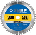 ЗУБР Оптима, 300 x 30 мм, 48Т, пильный диск по дереву, Профессионал (36903-300-30-48) 00017578707