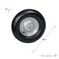 GRINDA WP-20, 4″х380мм, для тачек (арт. 422401, 422406, 422408), стальной диск, подшипник 20мм, пневматическое колесо для тачки, PROLine (422409) 00018593326