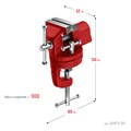 MIRAX 50 мм, настольные поворотные тиски для точных работ (32475-50) 00019234460
