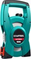 KRAFTOOL EXTREM, 100 м, геодезическая стальная мерная лента 00019446243