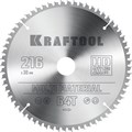 KRAFTOOL Multi Material, 216 х 30 мм, 64Т, пильный диск по алюминию (36953-216-30) 00019776213