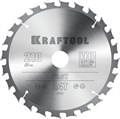 KRAFTOOL Fast, 210 х 30 мм, 24Т, пильный диск по дереву (36950-210-30) 00019870994