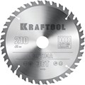 KRAFTOOL Optima, 210 х 30 мм, 36Т, пильный диск по дереву (36951-210-30) 00019871240