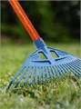 GRINDA PP-23 FIBER, 500 х 50 х 1680 мм, 23 зубца, ударопрочный пластик, фибергласовый черенок, грабли веерные пластиковые, PROLine (421815) 00020092958