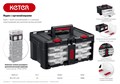 KETER STACKNROLL, 481 х 332 х 233 мм, (19″), пластиковый ящик с 3 органайзерами и 18 ячейками (38406) 00020240797