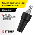 STEHER для пистолета G-280 PRO, насадка грязевая фреза (75404-280) 00020649457