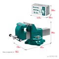 KRAFTOOL GRAND, 150 мм, слесарные тиски (32702-150) 00021090242